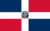 Dominican Republic flag effect