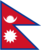 Nepal flag effect