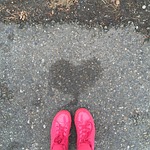 hearts love pink shape symbol valentine color romance stock photo