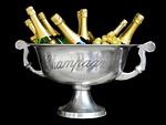 champagne sparkling wine drink bottles glasses celebration fixed stock photo