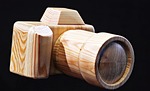 camera wooden wood stock photo