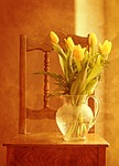 tulip bouquet tulips bunch of flowers vase beautiful stock photo