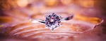 diamond jewelry macro ring gem crystal shiny engagement stock photo