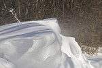 winter nature snow snowdrift stock photo