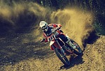 dirt bike rider motocross motor sport motorbike motorcycle stock photo