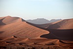 namibia desert sand dune dust drought nature sahara stock photo