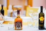 scotch whisky chivas regal brandy whiskey restaurant alcoholic stock photo