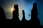 mountaineer climb rock climber mountain silhouettes landscape mountaineering stock photo