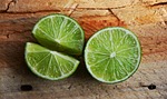 lime citrus fruit angry green vitamins limes fresh stock photo