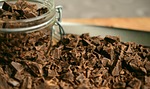 chocolates shaving chopped chocolate ingredient cut pieces food stock photo