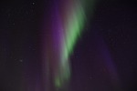 aurora borealis polar lights nature northern geomagnetic storm stock photo