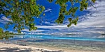 an island far away landscape tropical lagoon widi stock photo