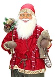 santa claus father frost new year christmas stock photo