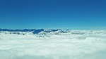 nepal landscape sky and cloud mountain stock photo