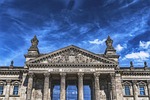 bundestag parliament berlin federal election politics germany capital stock photo