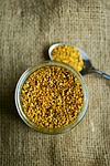 bee pollen natural product bees nature remedies healthy stock photo