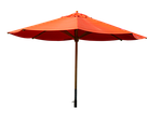 umbrella sun protection rain parasol nature isolated garden stock photo