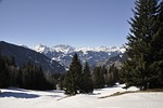berge montafon verwall stock photo