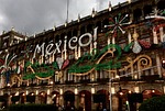 mexico city september 15 government palace stock photo