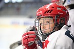 hockey slavia skater player winter sports sport joy stock photo