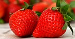 strawberries yummy fruit food cute meal close up stock photo