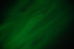 northern lights aurora nature polar green sky night stock photo