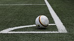 soccer sport ball football field activity game stock photo