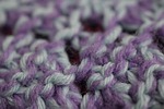 wool knitting textile knit hobby knitted handmade craft stock photo