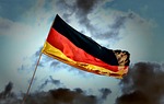 german flag germany nationality stock photo