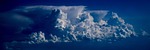 clouds sky atmosphere cumulus nature panorama airspace space stock photo