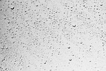 window glass wet water drops droplets raindrops surface stock photo