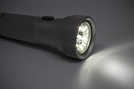 flashlight led light bright shining stock photo