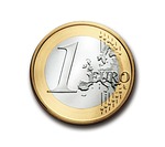 euro coin currency europe money wealth business finance stock photo