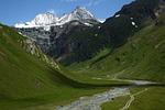 kals grossglockner mountain berg landscape nature blue berge stock photo