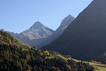 kals mountain berg landscape nature berge herbst autumn stock photo