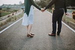 hands people couple man woman love date union stock photo