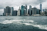 outdoors new york skyline nyc city architecture manhattan stock photo