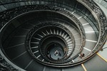 stairway spiral stairs architecture staircase fibonacci stock photo