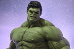 hulk marvel superhero figure one power strongly stock photo
