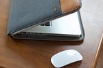 apple mouse incase case technology magic mac macbook stock photo