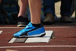 shoe athlete competition long jump sport sports ground stock photo