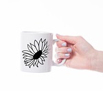 wildflower mug flower wallpaper nature printed beautiful flowers stock photo