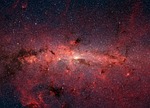 milky way space stars universe galaxies star clusters stock photo
