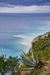 greece lefkada coast island nature landscape stock photo