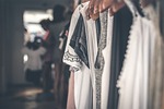 boutique clothing store fashion stock photo