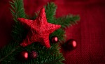 star advent christmas decoration xmas holiday season stock photo