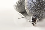 christmas ball bulb decoration celebration holiday ornament season stock photo