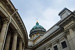 cathedral church building st petersburg russia stock photo