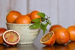 blood oranges citrus fruits fruit food vitamin c stock photo