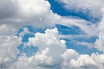 clouds sky atmosphere blue nature cloudscape white cloudy stock photo